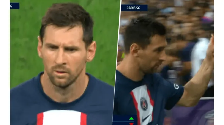 VIDEO | El gesto de Messi a los hinchas del PSG tras ser nuevamente reemplazado por Galtier