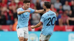 Festeja Scaloni: la decisión de Guardiola con Julián Álvarez en Manchester City