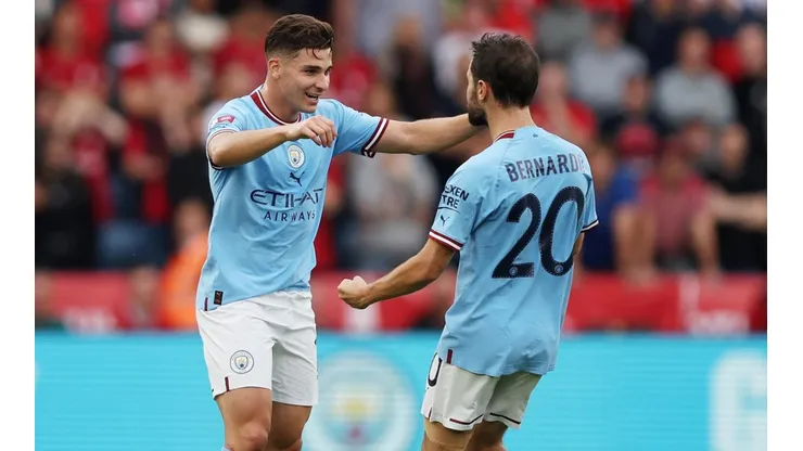 Festeja Scaloni: la decisión de Guardiola con Julián Álvarez en Manchester City