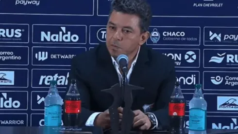 Gallardo y su respuesta sobre el Superclásico.