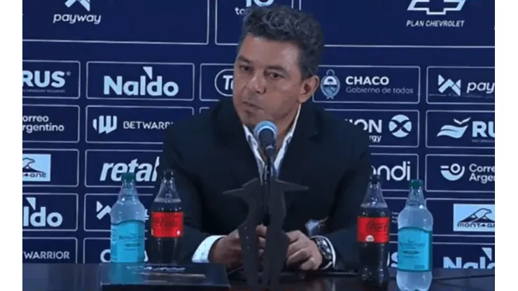 Gallardo y su respuesta sobre el Superclásico.