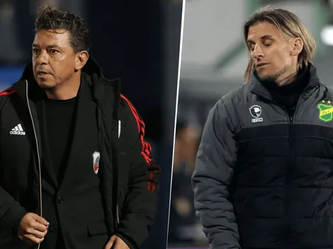 Tras el tenso cruce y las declaraciones, no hubo saludo entre Gallardo y Beccacece