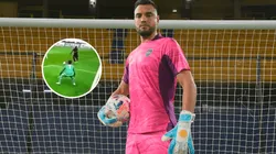 Mientras espera para debutar en Boca, Sergio Romero fue tendencia por un curioso video