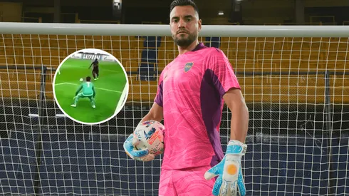 Mientras espera para debutar en Boca, Sergio Romero fue tendencia por un curioso video