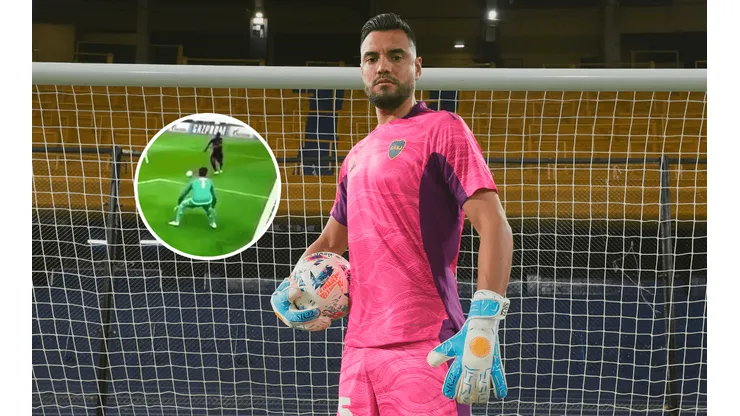 Mientras espera para debutar en Boca, Sergio Romero fue tendencia por un curioso video