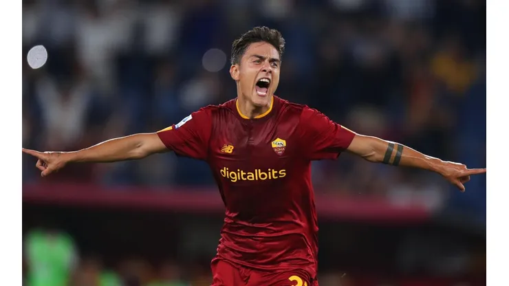 Dybala y su doblete en la Roma ante el Monza.