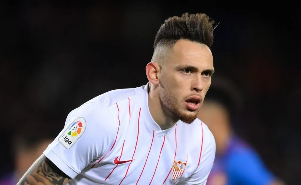 Lucas Ocampos podría irse de Sevilla a West Ham. (Getty Images)