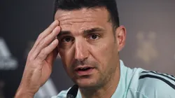 Scaloni y su tapado para los amistosos.