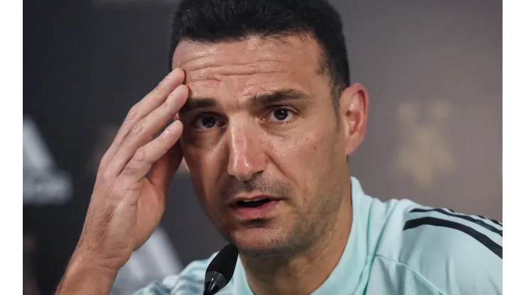 Scaloni y su tapado para los amistosos.