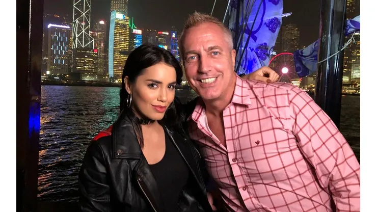 Lali besó a Marley.