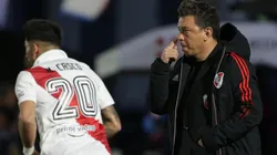 Gallardo y los convocados de River.