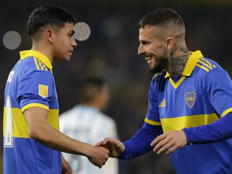 La dedicatoria de Benedetto para Langoni y una foto inédita con el juvenil