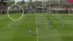 VIDEO | El sobrino de Riquelme y un impresionante gol de mitad de cancha a River en Reserva