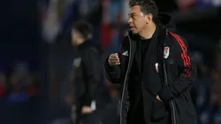 Gallardo y una medida que se volvió habitual: suspendió la conferencia