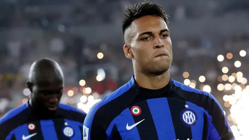 Lautaro Martínez y otro gol clave con la camiseta del Inter.