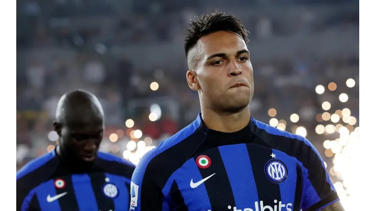 Lautaro Martínez y otro gol clave con la camiseta del Inter.