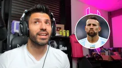 El Kun y un pedido insólito para Otamendi.