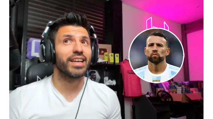 El Kun y un pedido insólito para Otamendi.