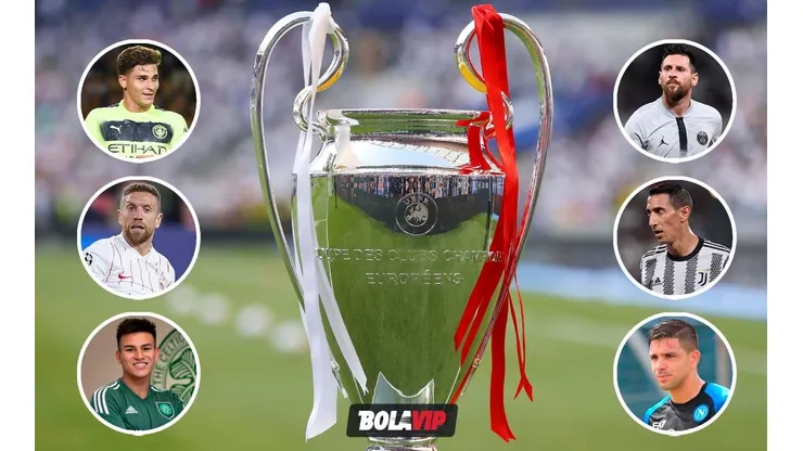 Así quedó el sorteo de Champions para los argentinos.