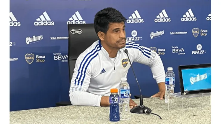 Ibarra en conferencia de prensa. (Foto: @arevalo_martin)