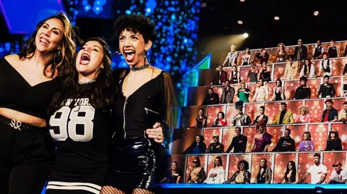 El trío logró que canten los 100 jurados.