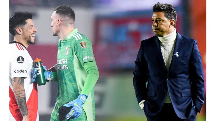 Deslizan que Enzo Pérez y Armani se enfrentaron con Gallardo para defender a un juvenil y los hinchas de River estallaron