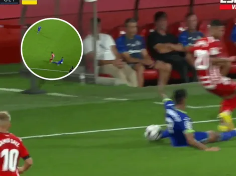 VIDEO | La brutal patada de Angileri en Getafe que terminó en roja directa