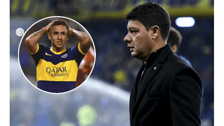 Battaglia habló de Almendra.