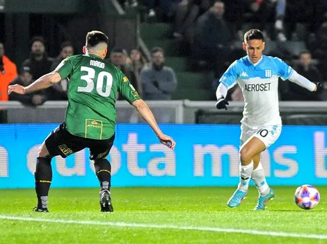 Racing venció a Banfield en el sur y cerró la fecha cerca de la punta
