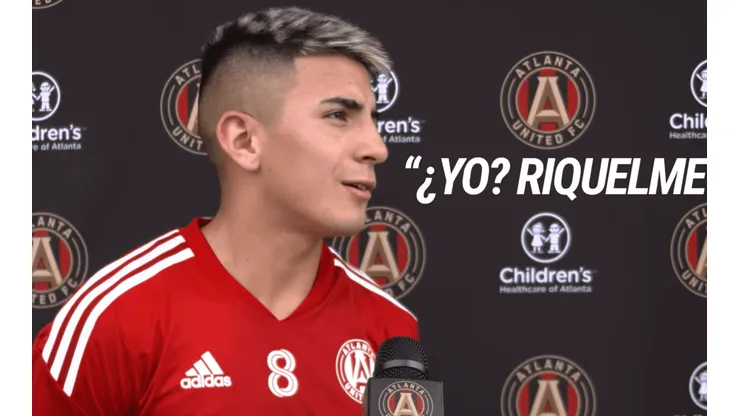 Almada y un guiño para Boca y Román.