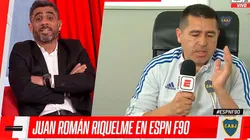 VIDEO | Riquelme cruzó a Bulos en plena entrevista: "Hablás vos solo"