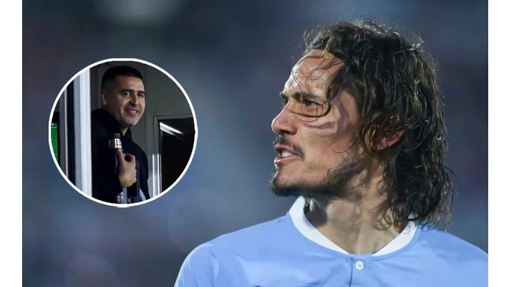 Riquelme habló por primera vez de lo que pasó con Cavani.