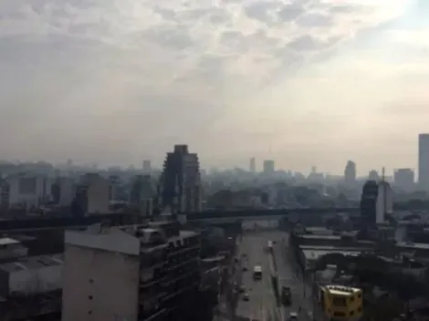Por qué hay humo en la Ciudad de Buenos Aires y el conurbano bonaerense