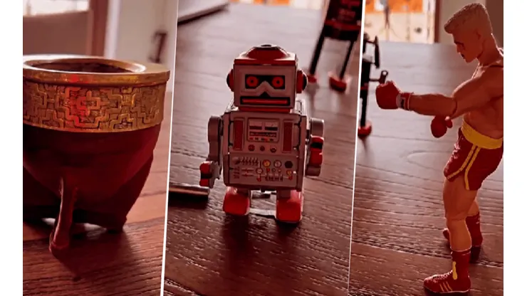 Fantino explicó en un video la pelea de Benedetto y Zambrano: usó un mate, robots y muñequitos