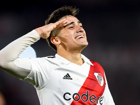 Pablo Solari, tras su estreno goleador en River: "Esto es un sueño"