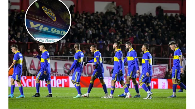 Incidentes en Avellaneda: atacaron al micro de Boca en la previa al clásico con Racing