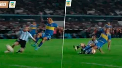 VIDEO | No se vio: el planchazo de Villa antes de la mano de Gómez