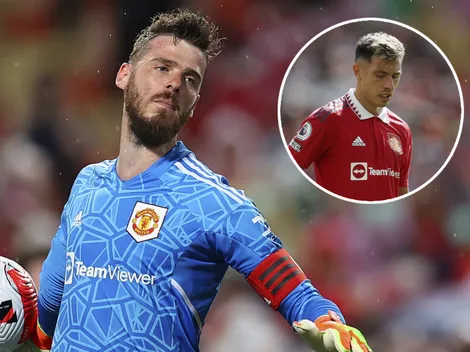 No es tu culpa, Licha: Martínez jugó corto y De Gea hizo un papelón que terminó en gol