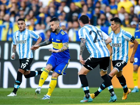 Formaciones confirmadas de Racing y Boca para el partido de la Liga Profesional 2022