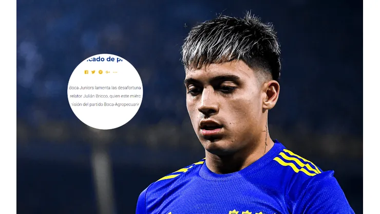 El fuerte comunicado de Boca para un periodista por las "desafortunadas expresiones" hacia Zeballos