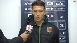 Leyendeker, tras su expulsión vs. Boca.