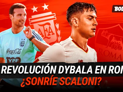 La revolución Dybala en la Roma: ovación, locura y ¿una gran noticia para Scaloni?