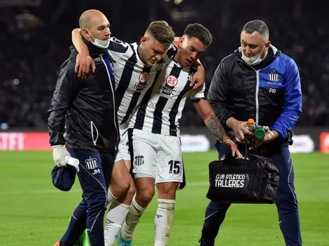 Federico Girotti sufrió una dura lesión: cuánto tiempo estaría sin jugar en Talleres