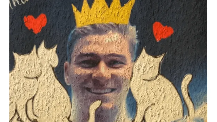 Por qué los hinchas del City le hicieron un mural a Julián Álvarez