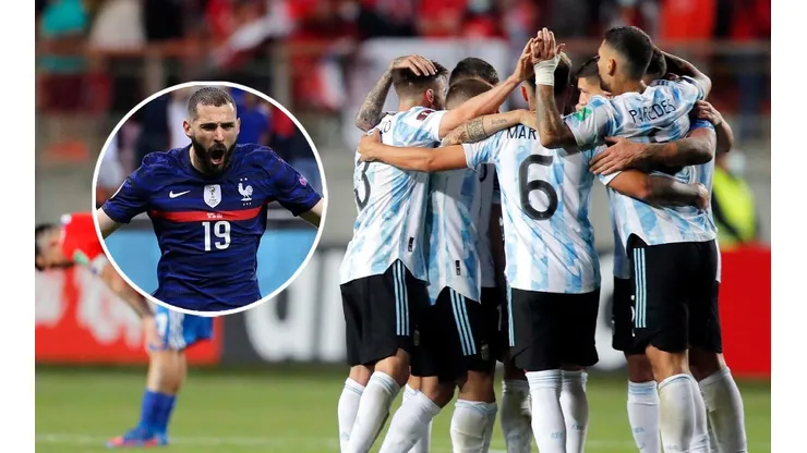 A Benzema le preguntaron si Argentina es candidata a ganar el Mundial.