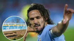 El pasacalle para Riquelme que apareció en el predio de Boca tras el no de Cavani