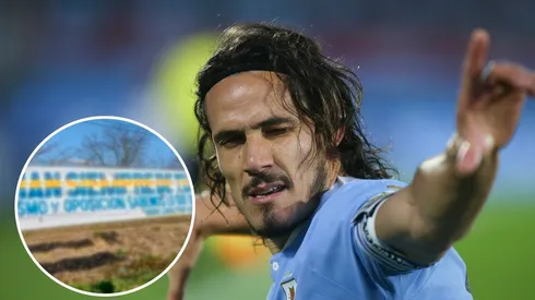 El pasacalle para Riquelme que apareció en el predio de Boca tras el no de Cavani