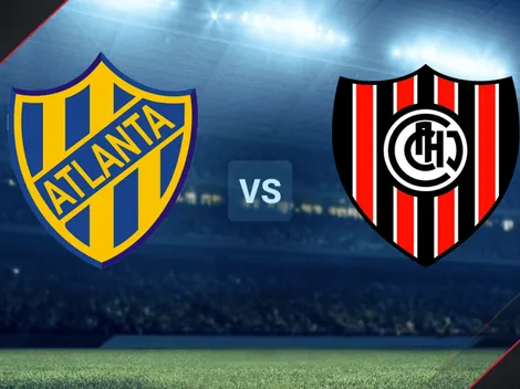 Atlanta vs. Chacarita EN VIVO por la Primera Nacional: Hora, TV, streaming EN DIRECTO y minuto a minuto