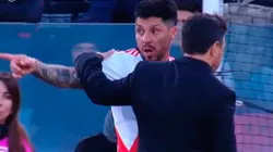 Alarmas en River: el motivo por el que Enzo Pérez fue reemplazado