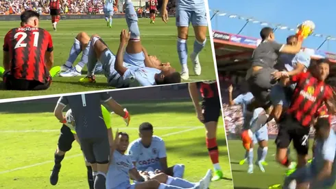 Dibu y una jugada viral.